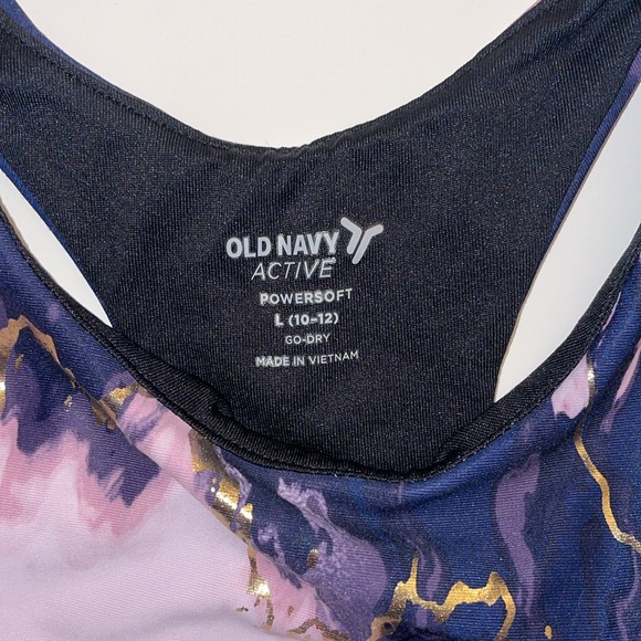 ATHLETIC top&pants, Purple, lavender, gold, L top, XL leggings, good condition - Picture 6 of 6